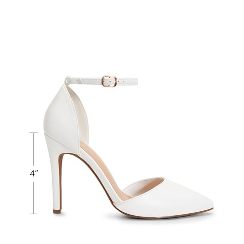 Image of DREAM PAIRS Women's High Stiletto Dress Heels Pumps | Closed Toe Pointed Toe Ankle Strap Dress Comfortable Pumps Shoes for Wedding Party Birthday Dancing