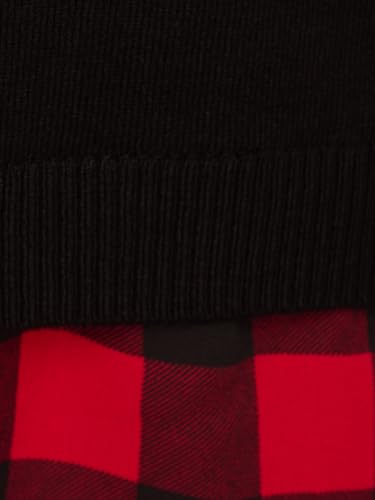 Adrianna Papell Women's Printed V-Neck Twofer Sweater3