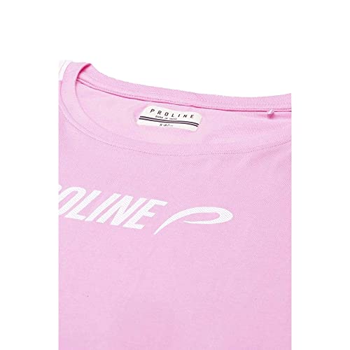 Image of Proline Cotton Solid Round Neck Womens T-Shirt