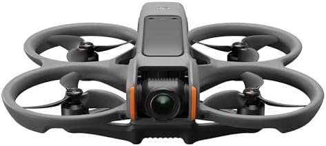 DJI Avata 2 (Single Drone), FPV Drone with 4K Camera, Immersive Flights, Built-in Paraelic, 360 Simplified, 155° FOV, Compatible with RC Motion 3, Camera Drone for POV Content