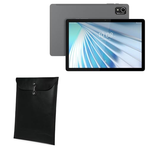 BoxWave Case Compatible with HTC A103 Plus - Nero Leather Envelope, Leather Wallet Style Flip Cover