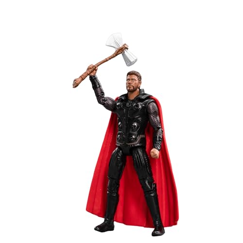 Image of ZD Toys Action Figure - 7 Inch Thor, Premium Superhero Collectibles, Durable PVC Material, Ideal for Fans & Collectors, Ages 15+ Years