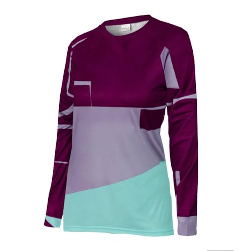 UGLY FROG 2025 Women Cycling Jersey MTB T Shirt Long Sleeve Mountain Bike Motorcycle Bicycle Clothes Anti-UV