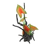 Milisten Planta Acuario Artificial Realista Adorno Plástico para Peceras Accesorios para de Peces Pequeños Decoración Natural para Acuarios y Oficina