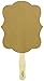 Kate Aspen Kraft Hand Fan, Party Favor (Set of 12)