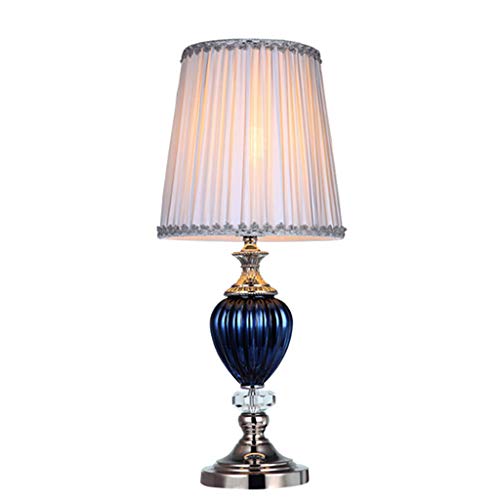 LFS Lámpara de mesa de tela plisada Salón de estilo nórdico Habitación Lámpara de mesa de noche romántica y cálida Ligth