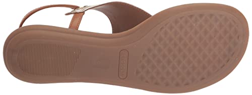 Aerosoles Womens In Conchlusion Flat Sandal Gold Metallic 8.5 Wide #TOP3