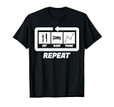 Photo Gallery eat sleep trade repeat | maglietta forex per il trading azionario maglietta Photo Gallery eat sleep trade repeat | maglietta forex per il trading azionario maglietta