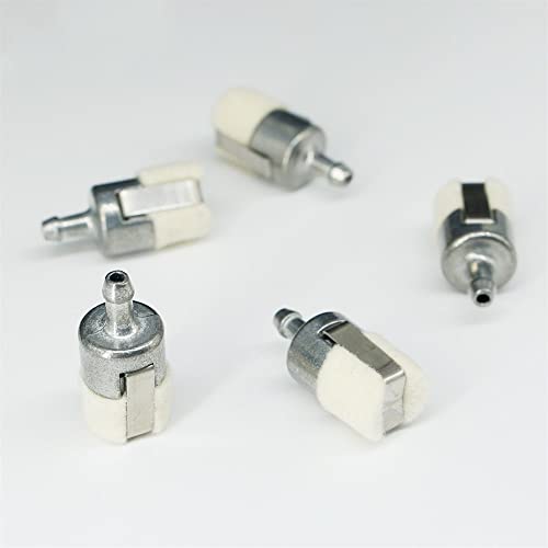 5Pcs Gas Fuel Filters Compatible With Homelite Stihl Pouland Echo Carburetor Chainsaws 1Z686