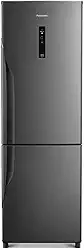 GELADEIRA PANASONIC BB41 TITÂNIO 397L 60CM 110 V