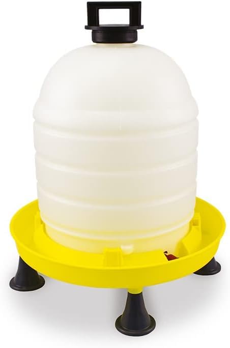 Abbeveratoio da 15L con manico-tappo e piedini