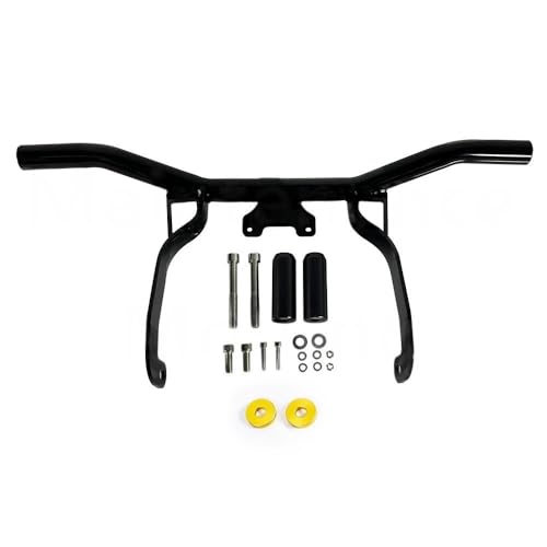 Barre de protection moteur en acier noir robuste pour moto Road Glide 2014-2023