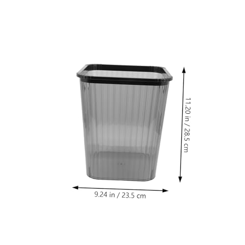 Caneca de basura rectangular Outanaya para dormitorio y cocina miniatura 3