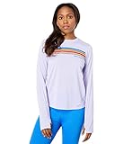 Photo Gallery brooks distanza grafica manica lunga, cruscotto viola melange, xl Photo Gallery brooks distanza grafica manica lunga, cruscotto viola melange, xl