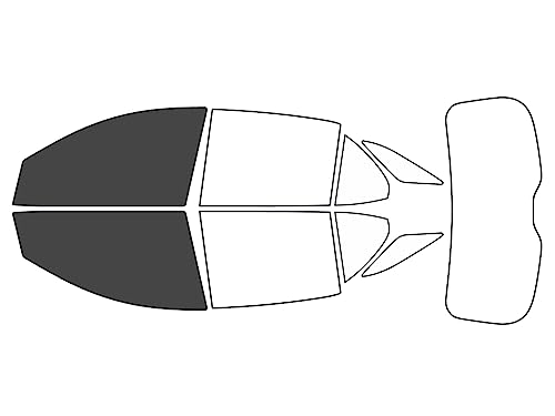 Rvinyl Window Tint Kit Compatible with Chevrolet Equinox 2018-2024 - Front Precut Kit - 20%