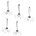 B Blesiya 5X Pulpo Señuelo Noctilucente Calamar Jig Gancho Pesca Aplicable A...
