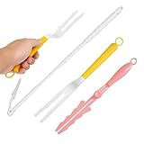 3 Stück Ersatzgriff Set,Schwenkbarer Teleskop,Einstellbare Länge Verlängerter Griff für Staubwedel-Nachfüller,für Decke, Möbel & Ecken,Reinigen & Sauber