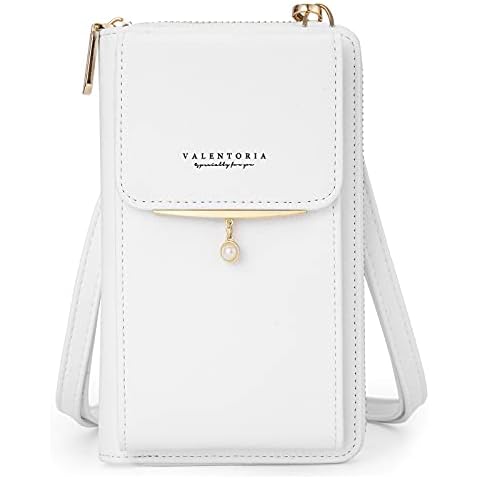Valentoria Small Crossbody Bag Cell Phone Purse Wallet Leather Card Slot Clutch for Women Cover
