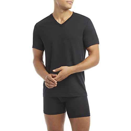 Evolve Men's Performance Cotton 3 Pack V-Neck T-Shirt2