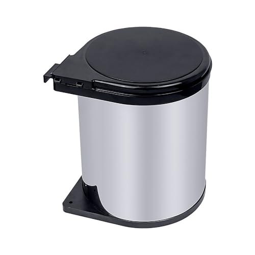 swing top kitchen trash cans