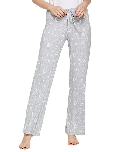 Image of CYZ Womens Casual Stretch Cotton Pajama Pants Simple Lounge Pants
