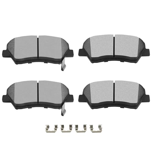 Image of SCITOO D1543 Ceramic Brake Pads Sets Front w /Hardware Replacement For Hyundai For Elantra /For Elantra Coupe /For Elantra GT /For Veloster, For Kia For Forte /For Forte Koup /For Forte5