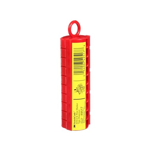 Image of 3M ScotchCode Wire Marker Tape Dispenser STD-CX with Tape | Compact Design for Easy Handling