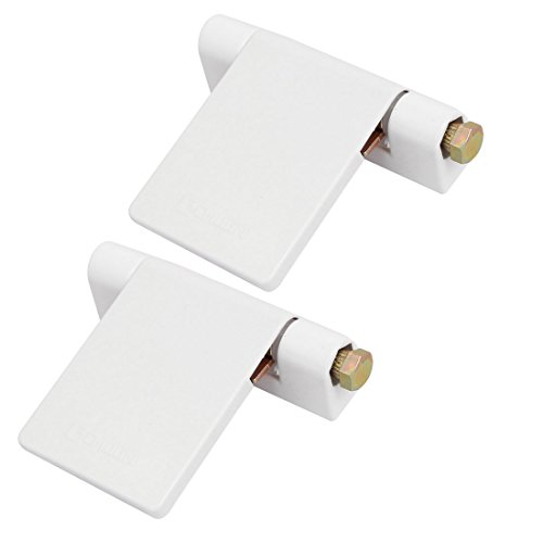 Aexit La ventana plástica desmontable fija 2pcs de la bisagra de la bandera de T del tornillo de metal del marco de la ventana del PVC (7cc7a0985f43524e0b603fe490a18227)