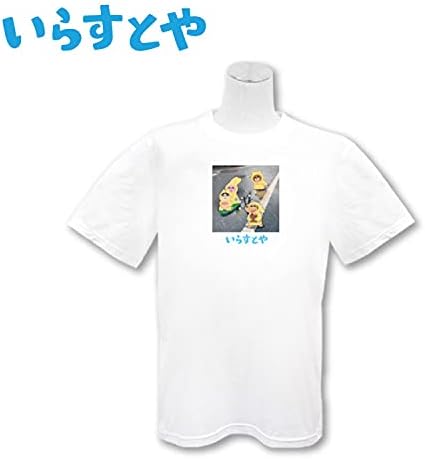 Amazon Co Jp いらすとや コラボ2弾 プリントtシャツ 大雨 サンキューマート ブラック ファッション