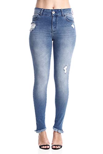 Jeans Bia, Colcci, Feminino, Indigo, 38