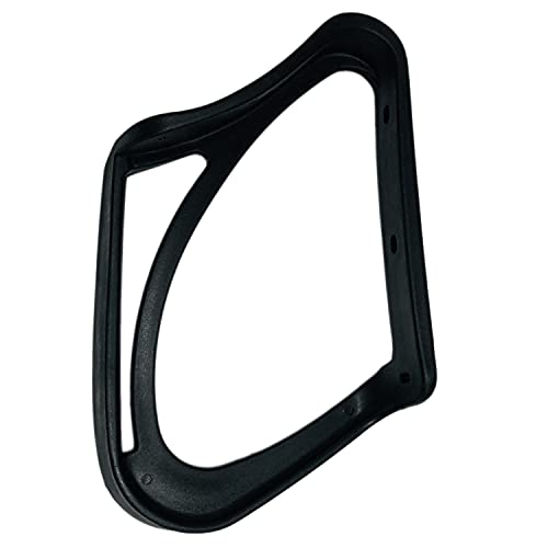 Image of GOYALSON Office Chair Visitor revolving Chair Spare Parts Accessories Net Back with nut Bolts and Key fit to Every Chair (Black, Chair Handle Set)