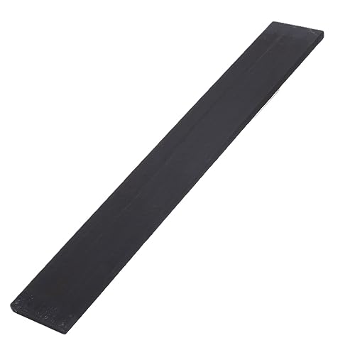 Miskall Guitar Fingerboard, Ebony for DIY Acoustic Guitar Ukulele Musical Instrument Accessories