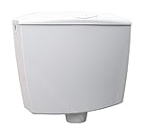 Spülkasten Karat | Kunststoff | 2 Mengen Spültechnik | 3,5 Liter oder 6-9 Liter | Tiefspülkasten | WC, Toilette | Pergamon