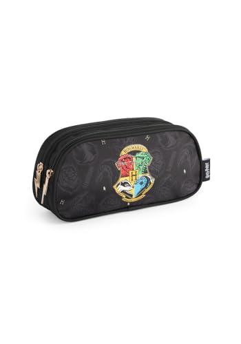 Estojo Escolar Harry Potter 2 divisórias - Licenciado New