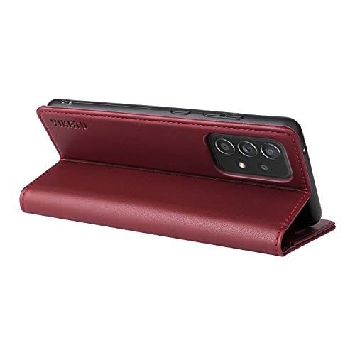 Capa Carteira Flip para Samsung Galaxy A52/ A52S 5G Capinha de Couro com Suporte de Cartão Suporte M