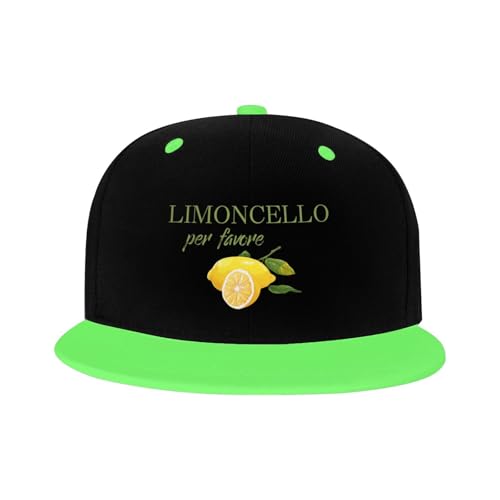 Limoncello Per Favore Toddler Hat Sun Protection Baby Boy Kids Baseball Cap for Outdoor Beach