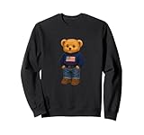 pull and bear mens winter coat This design is about cool high class no. #1 teddy bear in USA graphic design for winter & summer tee shirts, give it as a gift & celebrate Cool 4th of July Patriot USA Bear for your friends, cartoon bear for son daughter brother, sister, women, men, family