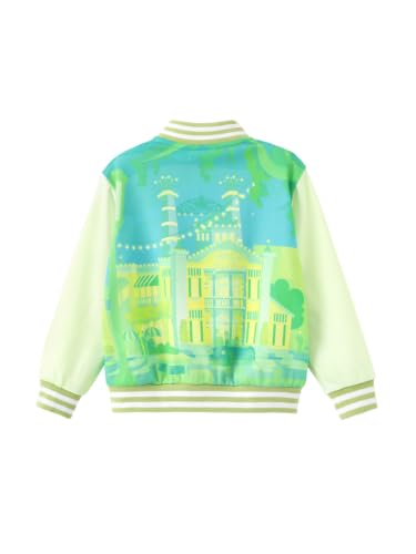 Image of Disney Girl & Boy Varsity Bomber Jacket Fall Sweatshirt Toddler to Big Kid | Officially Licensed Jacket with Mickey, Minnie, Spider-Man, Gwen, Toy Story, Cars, Frozen, Princess, Stitch, Zootopia Designs
