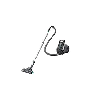 BISSELL 2273N SmartClean Compact Staubsauger, beutellos, mit integrierter Staubbürste, Plastic, 2 liters, Schwarz