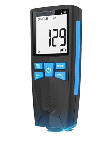Calibrador digital para grosor de pintura automotriz 1500um miniatura 3