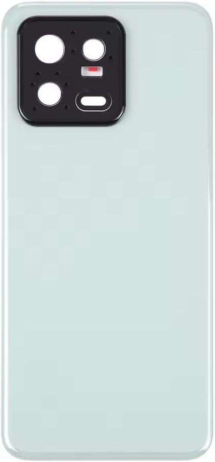 Compatible Rear Glass Panel for Xiaomi 13 Model 2211132C – Battery Door Back Cover, Battery Back Cover Housing Replacement Part (Green)