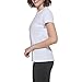 Calvin Klein Performance Women's Solid Crewneck Short Sleeve T-Shirt, White, X-Small
