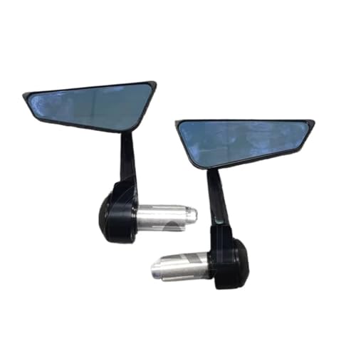 Espejos Z1000 y Z900 con cristal azul antideslumbrante para manillar de moto