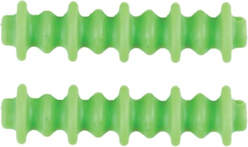 Pine Ridge Archery Nitro Button XL, Increases Bow Speed, Eliminates Nock Pinch, and Dampens String Vibration and Noise, Lime Green, Pack of 2