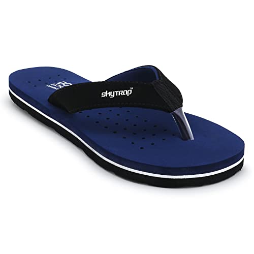 Image of Skytrap Women Maroon, Black Nubuck Slippers Flipflop Combo of 2
