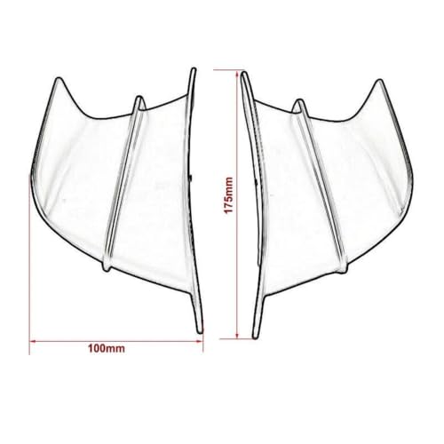 Aileron aérodynamique de moto Yamaha YZF pour optimiser l'appui - 2