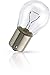Philips 12498B2 Vision - Bombilla P21W para indicadores (2 unidades)