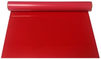 Siser Heat Transfer Vinyl for T-Shirts and Apparel HTV Easyweed, Glitter, Stretch, Holographic and More for Silhouette Cameo, Cricut Cutter and Heat Press (12"x 15ft, Easyweed - Red)