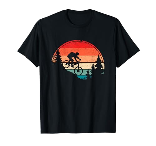 Retro Mountainbike MTB Downhill Fahrrad T-Shirt