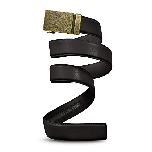 Image of Mission Belt Men's Leather Ratchet Belt, 40mm Metal Collection